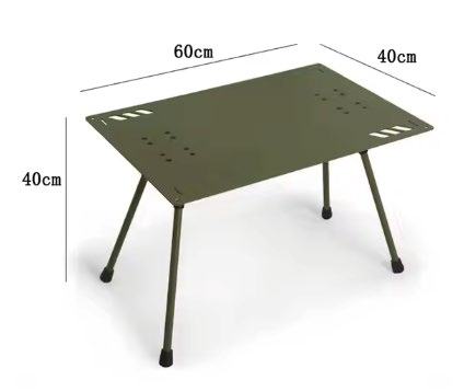 Aluminium Alloy IGT Camping Table – 60 × 40 × 40 cm