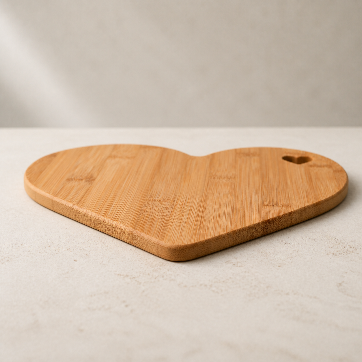 Heart Shape Bamboo Serving Board | Cheese Board & Fruit Platter
