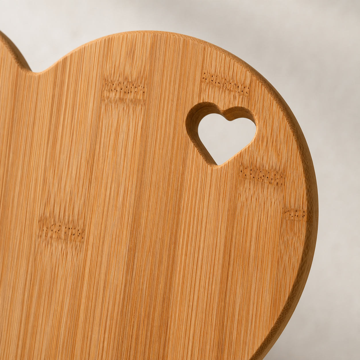 Heart Shape Bamboo Serving Board | Cheese Board & Fruit Platter